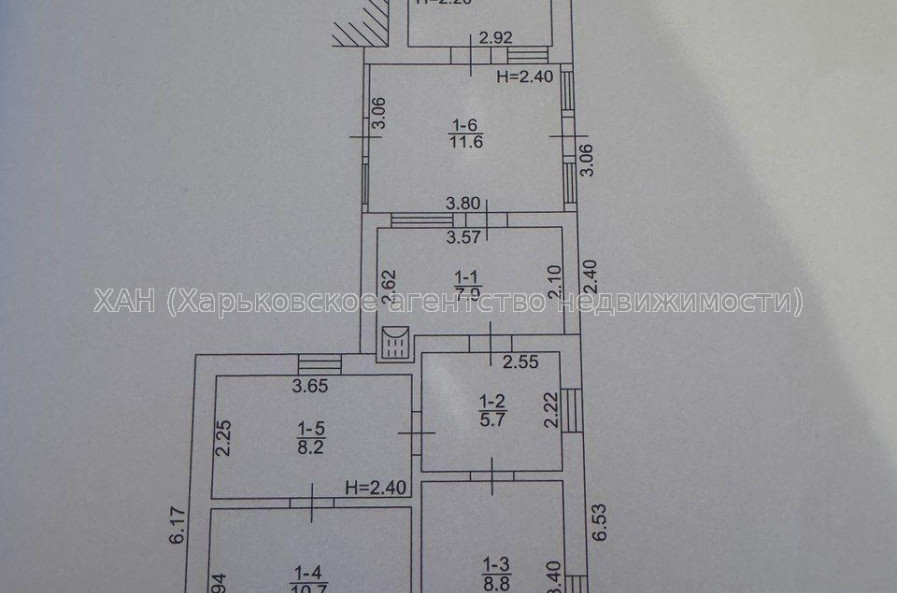 Продам будинок, 68 м², 6 соток, советский ремонт 