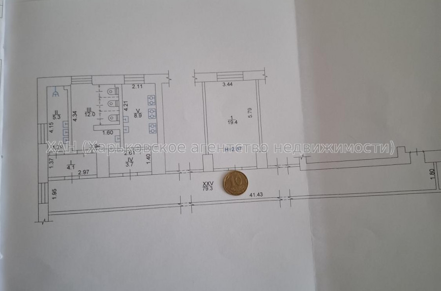 Продам квартиру, Александровский просп. , 87 , 1 кім., 30.70 м², советский ремонт 