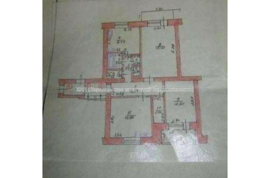 Продам квартиру, 3 кім., 69 м², советский ремонт 