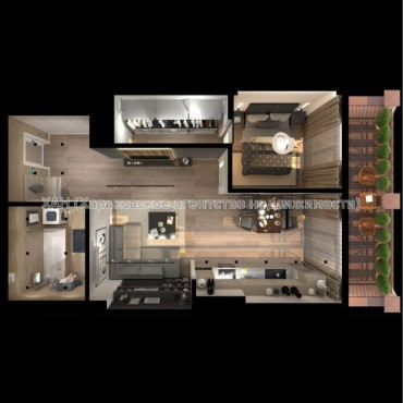 Продам квартиру, Профессорская ул. , 2 кім., 60 м², без отделочных работ 