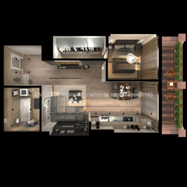 Продам квартиру, Профессорская ул. , 2 кім., 60 м², без отделочных работ 