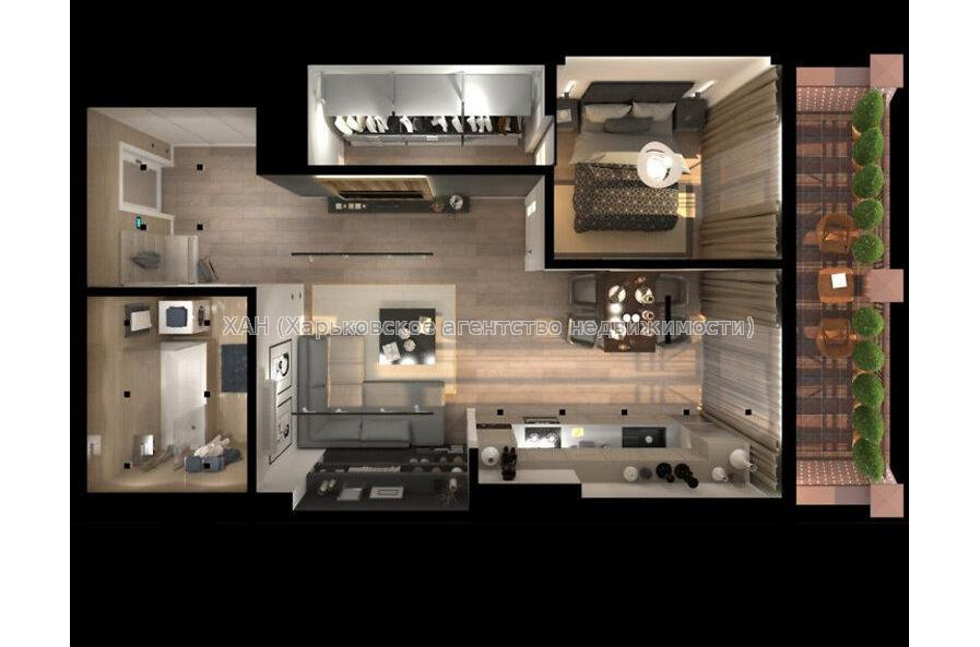 Продам квартиру, Профессорская ул. , 2  ком., 60 м², без отделочных работ 