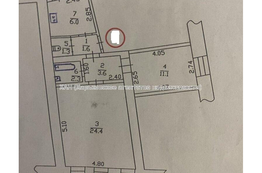 Продам квартиру, Владимирская ул. , 2 кім., 51 м², капитальный ремонт 