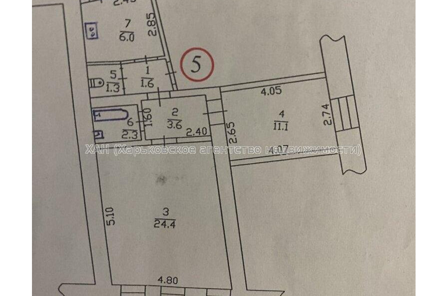 Продам квартиру, Владимирская ул. , 2  ком., 51 м², капитальный ремонт 
