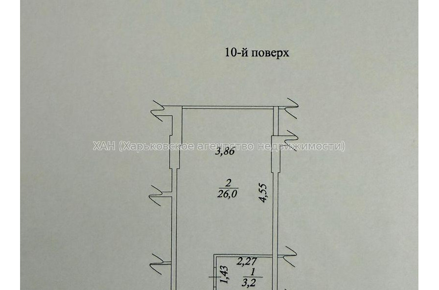 Продам квартиру, Профессора Атамановского ул. , 1  ком., 30 м², без внутренних работ 