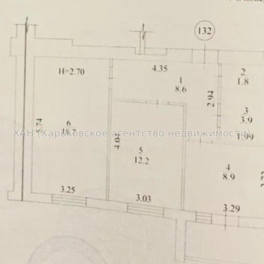 Продам квартиру, Мира ул. , 2 кім., 56 м², без внутренних работ 