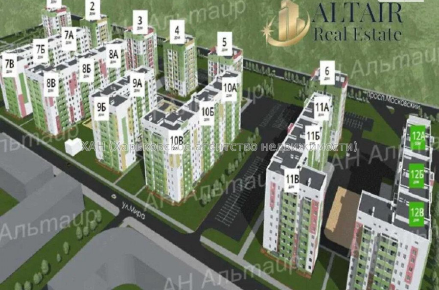 Продам квартиру, Мира ул. , 2  ком., 56 м², без внутренних работ 