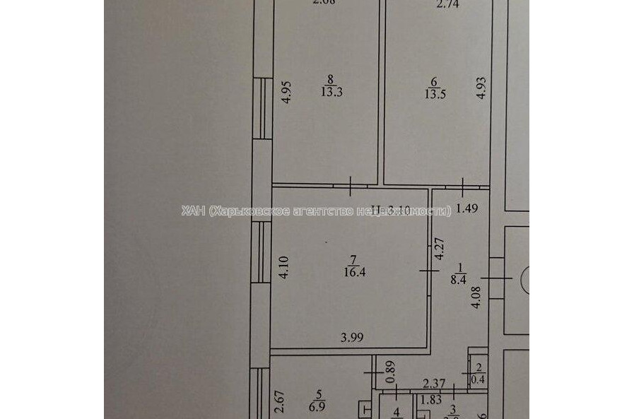 Продам квартиру, Москалёвская ул. , 3 кім., 64 м², косметический ремонт 