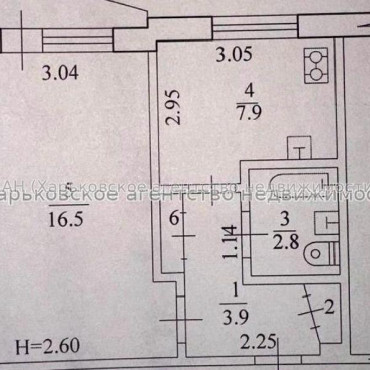 Продам квартиру, Тракторостроителей просп. , 1  ком., 32.50 м², советский ремонт 
