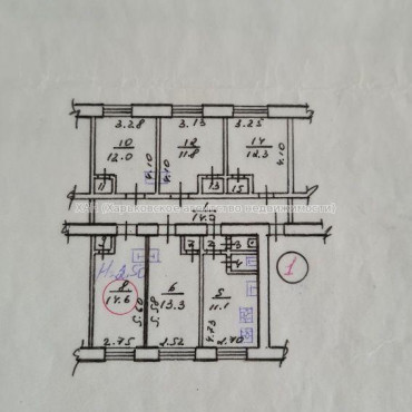 Продам квартиру, 23 Августа пер. , 1 кім., 22.80 м², капитальный ремонт 