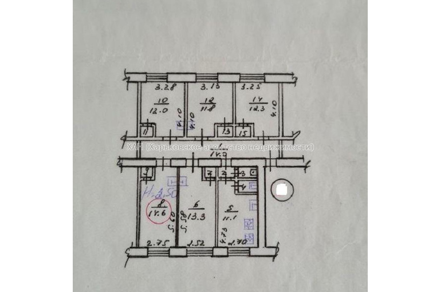 Продам квартиру, 23 Августа пер. , 1 кім., 22.80 м², капитальный ремонт 