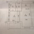Продам квартиру, Мира ул. , 1  ком., 40 м², без внутренних работ 