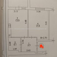 Продам квартиру, Мира ул. , 1 кім., 41 м², без внутренних работ 