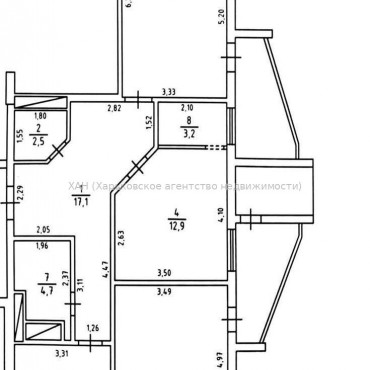 Продам квартиру, Юбилейный просп. , 3  ком., 105 м², евроремонт 
