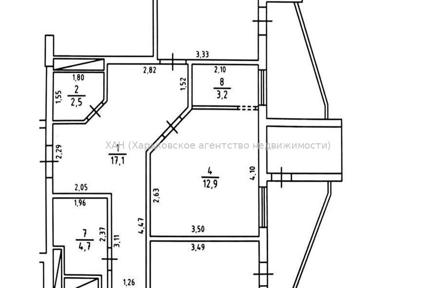 Продам квартиру, Юбилейный просп. , 3  ком., 105 м², евроремонт 