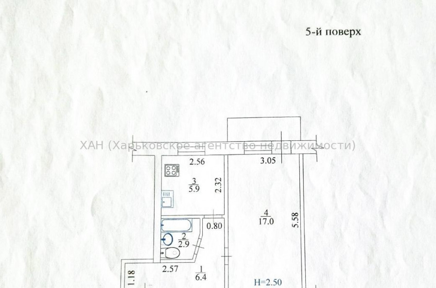 Продам квартиру, Аэрокосмический пр. , 1  ком., 33.10 м², без отделочных работ 