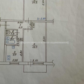 Продам квартиру, Гвардейцев Широнинцев ул. , 2 кім., 49.10 м², без ремонта