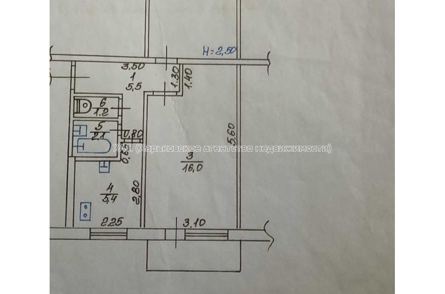 Продам квартиру, Гвардейцев Широнинцев ул. , 2 кім., 49.10 м², без ремонта 