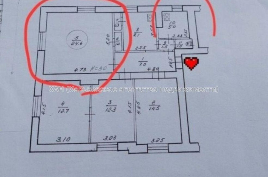 Продам квартиру, Аэрофлотская ул. , 1  ком., 31 м², советский ремонт 