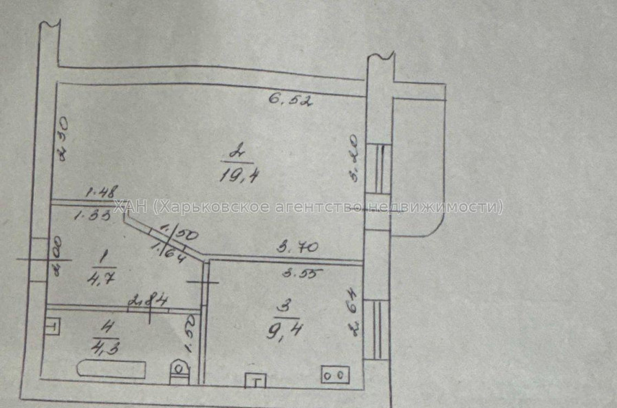Продам квартиру, Кравцова пер. , 1  ком., 38.60 м², евроремонт 
