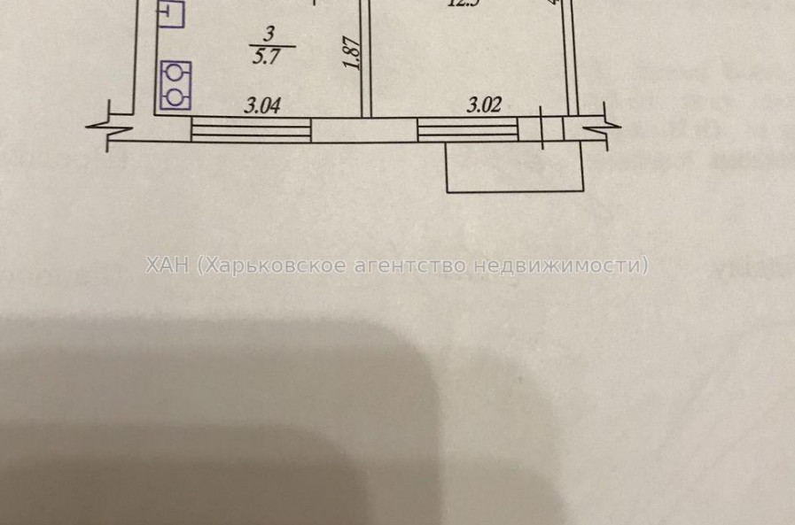 Продам квартиру, Сергея Тимошенко ул. , 1  ком., 26 м², косметический ремонт 