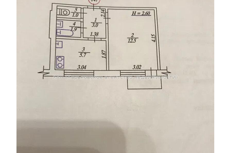 Продам квартиру, Сергея Тимошенко ул. , 1  ком., 26 м², косметический ремонт 