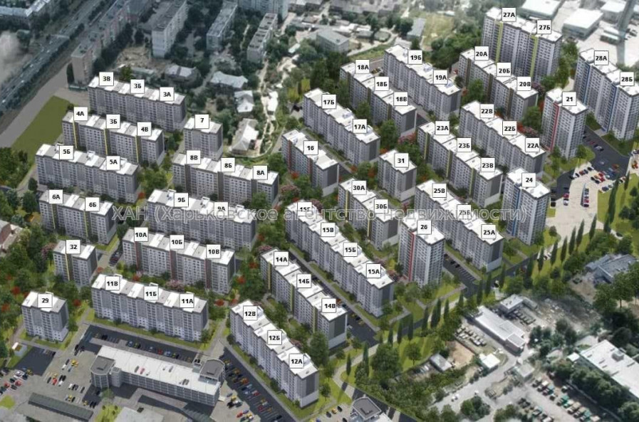 Продам квартиру, Полтавский Шлях ул. , 184 , 1  ком., 44 м², без внутренних работ 