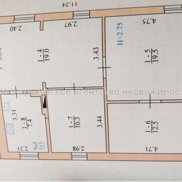 Продам дом, 80 м², 4 сот., советский ремонт 
