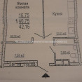 Продам квартиру, Гвардейцев Широнинцев ул. , 1  ком., 43 м², без внутренних работ 
