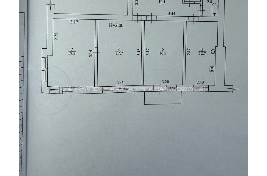 Продам квартиру, Библика ул. , 3  ком., 79.30 м², капитальный ремонт 