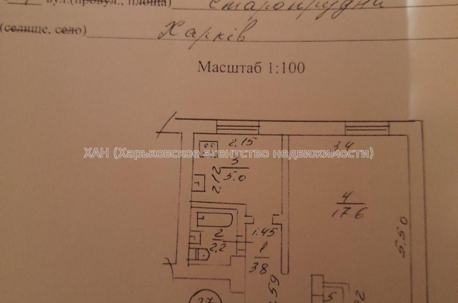 Продам квартиру, Старопрудная ул. , 1 кім., 29 м², косметический ремонт 