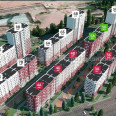 Продам квартиру, Борткевича ул. , 1  ком., 40 м², без внутренних работ 