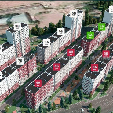 Продам квартиру, Борткевича ул. , 1  ком., 40 м², без внутренних работ 