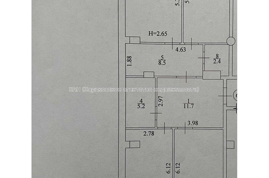 Продам квартиру, Гвардейцев Широнинцев ул. , 3 кім., 97.20 м², без внутренних работ 