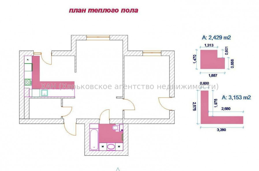 Продам квартиру, Лисаветинская ул. , 1 кім., 66.50 м², без отделочных работ 