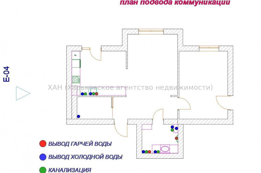 Продам квартиру, Лисаветинская ул. , 1 кім., 66.50 м², без отделочных работ 