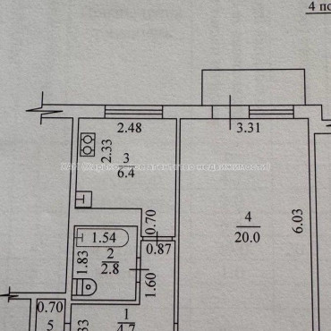 Продам квартиру, Бучмы ул. , 1 кім., 37 м², капитальный ремонт 