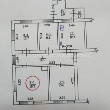 Продам квартиру, Грековская ул. , 4 кім., 77.60 м², советский ремонт 