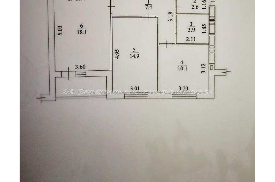 Продам квартиру, Шевченко ул. , 2  ком., 60.90 м², без внутренних работ 