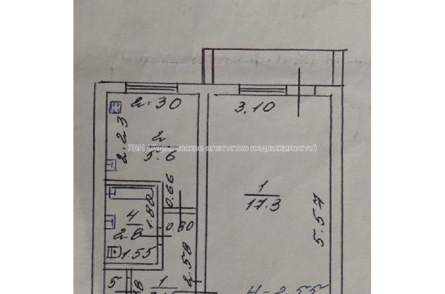 Продам квартиру, Гвардейцев Широнинцев ул. , 1 кім., 30.90 м², косметический ремонт 