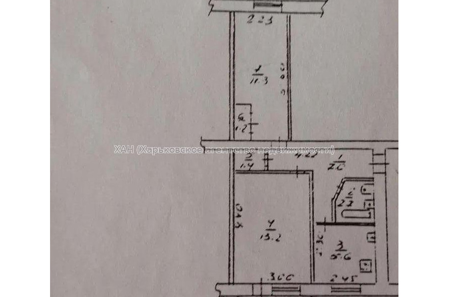 Продам квартиру, Науки просп. , 2 кім., 43.20 м², косметический ремонт 