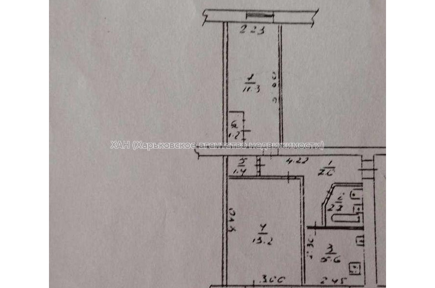 Продам квартиру, Науки просп. , 2 кім., 43.20 м², косметический ремонт 