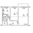 Продам квартиру, Каденюка ул. , 2  ком., 45.60 м², косметический ремонт 