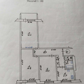 Продам квартиру, Непокоренных ул. , 3  ком., 66 м², советский ремонт