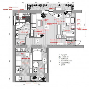 Продам квартиру, Вальтера ул. , 3  ком., 82 м², авторский дизайн  - фото 8 Продам квартиру, Вальтера ул. , 3  ком., 82 м², авторский дизайн