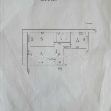 Продам квартиру, Тимирязева ул. , 2 кім., 51 м², капитальный ремонт 