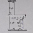 Продам квартиру, Александра Олеся ул. , 6 , 2 кім., 43 м², советский ремонт 