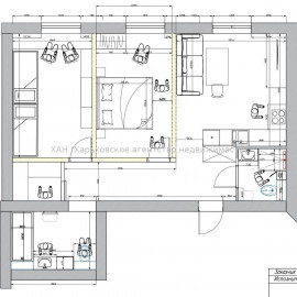 Продам квартиру, Полтавский Шлях ул. , 2  ком., 65 м², без отделочных работ