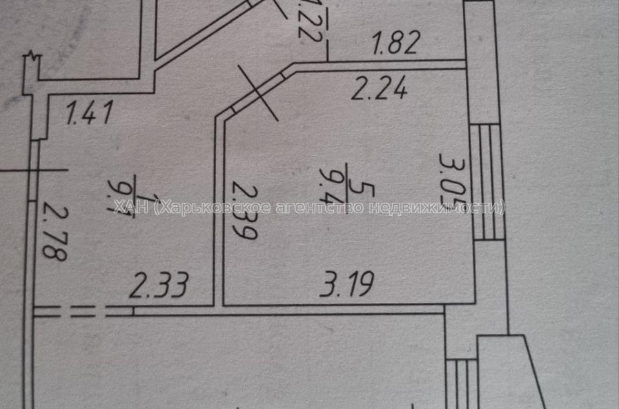 Продам квартиру, Ахсарова Энвера ул. , 2  ком., 46 м², капитальный ремонт 
