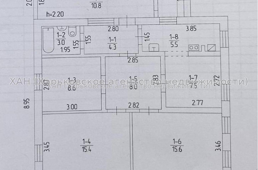 Продам будинок, Верхнегиевская ул. , 80 м², 4 соток, косметический ремонт 